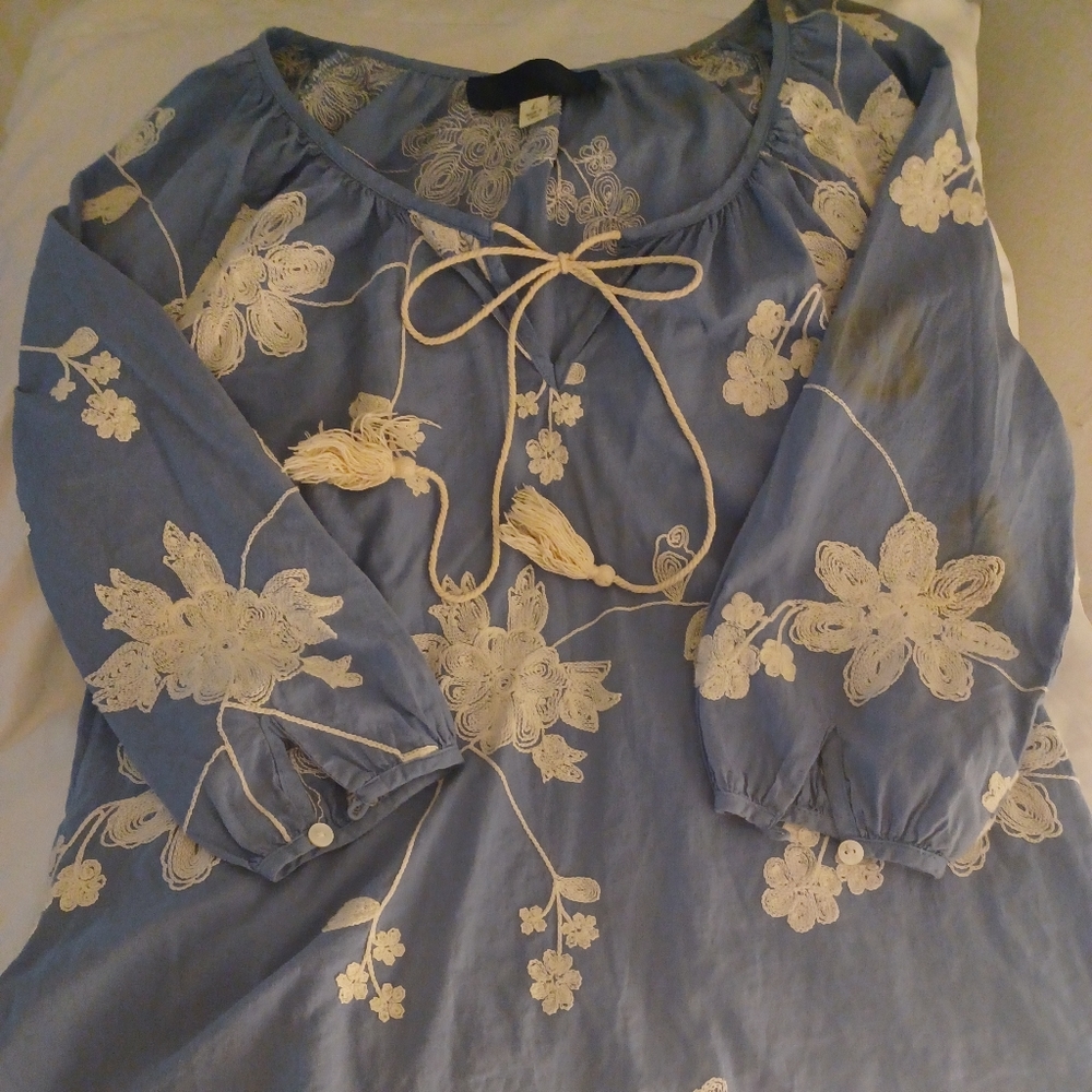 Cotton flower print